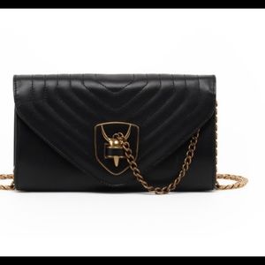 Rudsak PAISLEY BULL CHARM LOCK SHOULDER BAG